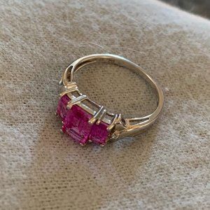 Pink Sapphire Ring